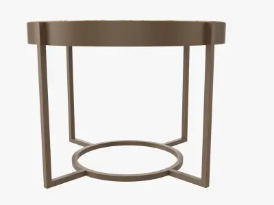 Round side table 3D model