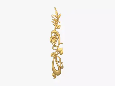Classic decor ornament 205 3D model