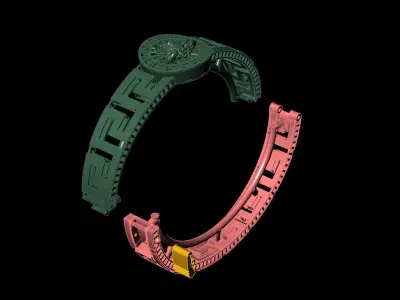 Tried Fusion Clamp Direct Pourable 3D print model
