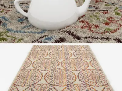 Rugs No 371 Low-poly 3D model