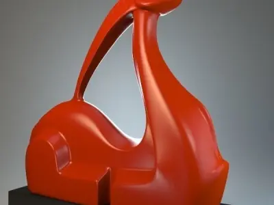 Sculpture Aries P 3D print model