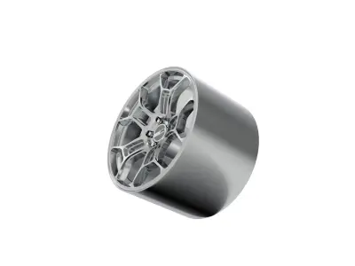 AMERICAN RACING GT STREET WHEEL 3D PRINT MODEL 3D print model