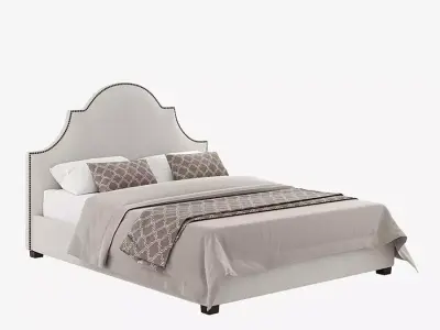 Bed luxury 3D model