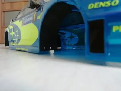 Wheel arches for the 2004 subaru Impreza body from tamiya 3D print model