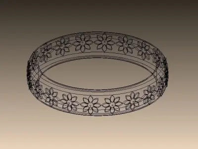 Luxury ring 3D model
