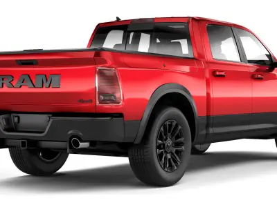 Dodge Ram 1500 Rebel 2015 3D model