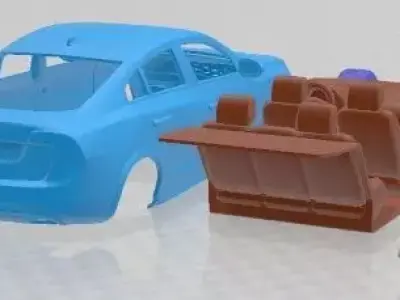 Volvo S60 Cross Country 2016 Printable Car 3D print model