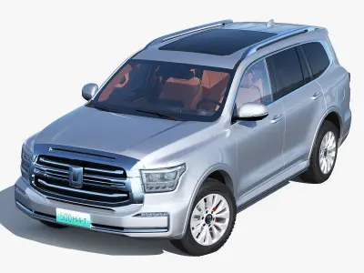 2025 Tank500 Hi4T With interior 3D model