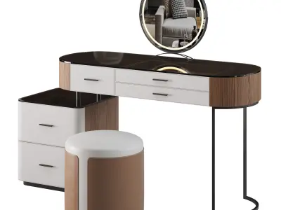 Coiffeuse Mahlon 3D model