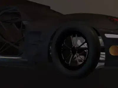 corvette c6 3D model