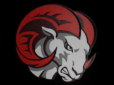 Rams Head 3D model
