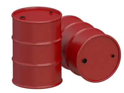 Barrel Red 3D model
