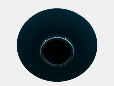 FARGKLAR Cup with saucer Low-poly 3D model