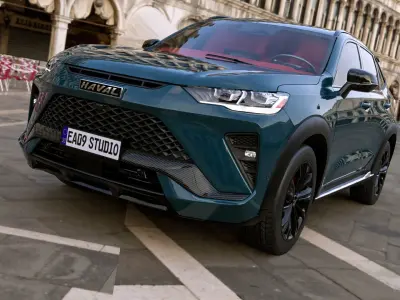 HAVAL H6 GT 2024 3D model