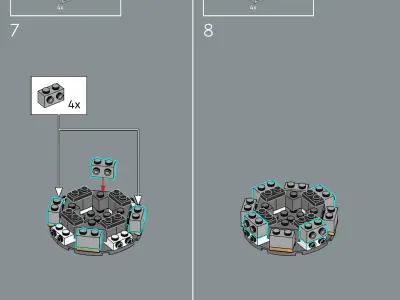 TwindBricks3D - 10370 Poinsettia 3D print model