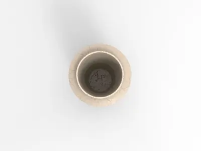 Sumti Vase Low-poly 3D model