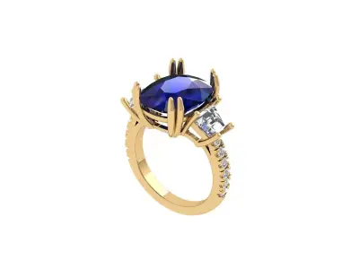 Cushion Ring 3D print model buy