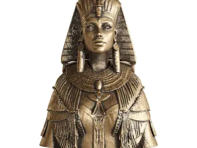 cleopatra statue  3D model