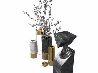 Gardeco MUSES THALIA BRONZE sculpture 3d model 3D model