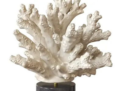 Marine decorative set 3D model