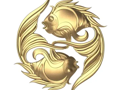  decorative pattern ready for 3D printing 3D model