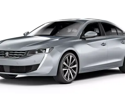 Peugeot 508 2019 3D model