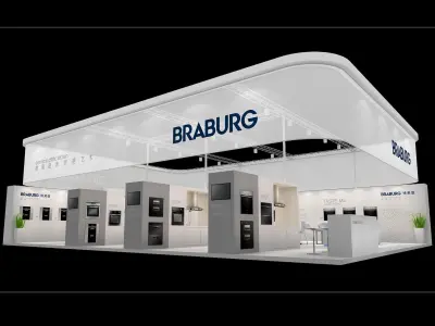 Exhibition - Area - 15X11-3DMAX2009-03 3D model