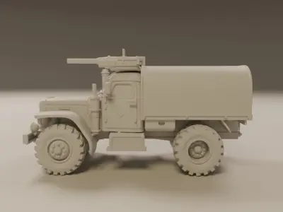 combat truck 3D print model 3D Print Ready