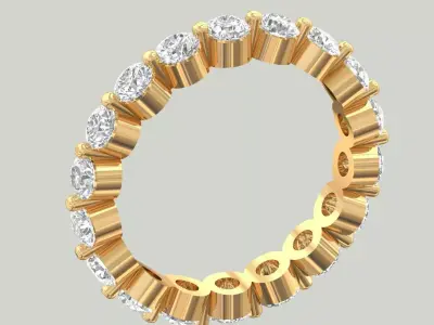  Women Ring  3D print model