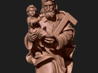 Jose y Jesus - Joseph and Jesus CNC 3D print model