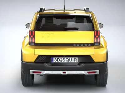 Fiat Grande Panda 2025 3D model
