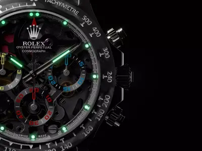 Rolex Daytona - Juan Pablo Montoya 3D Model 3D model