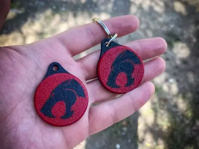 Thundercats Keychain 3D print model