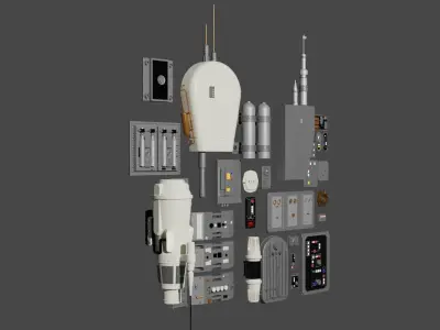 Star Wars Panels Pack 02 3D model