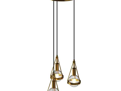 Pendant lamp EAST 3D model