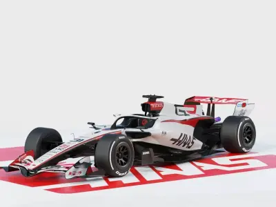 F1 Haas VF-26 2026 3D model