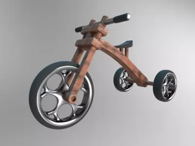 BALLANCE BIKE RIKE KIDS Low-poly 3D model
