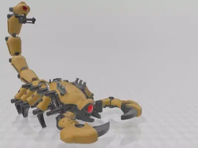 Mech scopion Free 3D print model