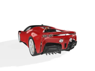 Ferrari SF90 Stradale 2023 3D model