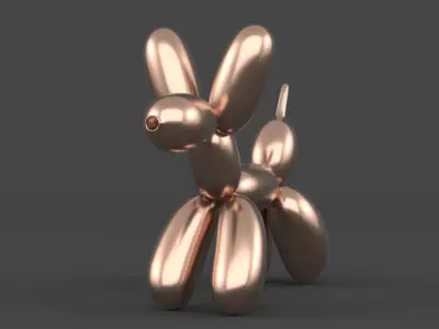 Balloon Animals Collection 3D model