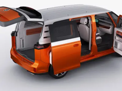 Volkswagen ID BUZZ 2023 3D model