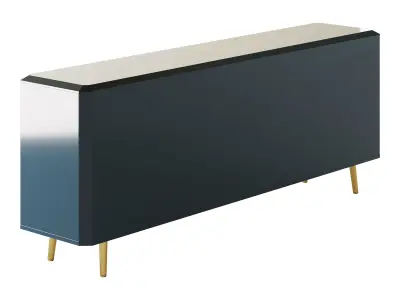 Rindix Blue Sideboard 3D model