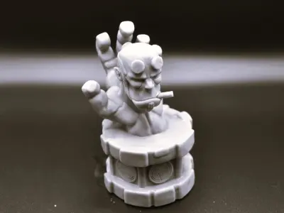 Hellboy Right Hand of Doom 3D print model