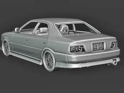 toyota chaser 3D print model