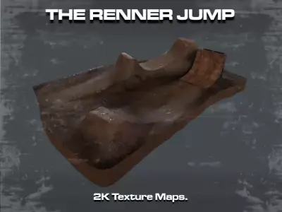 THE RENNER JUMP Low-poly 3D model