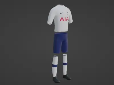 Tottenham Sportwear Low-poly 3D model