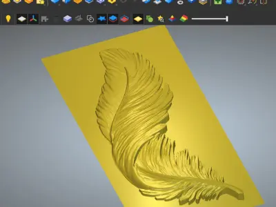 Feather  3D model