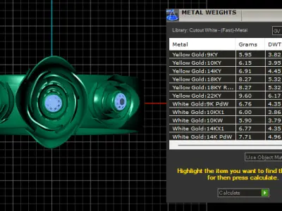 LUXURY RING 3D PRINTABLE MODEL  3D print model