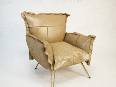 DIESEL Cloudscape armchair by Moroso Free 3D model