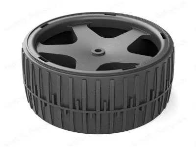Wheel rim for Push Ride-on Car AMG GL63 3D print model